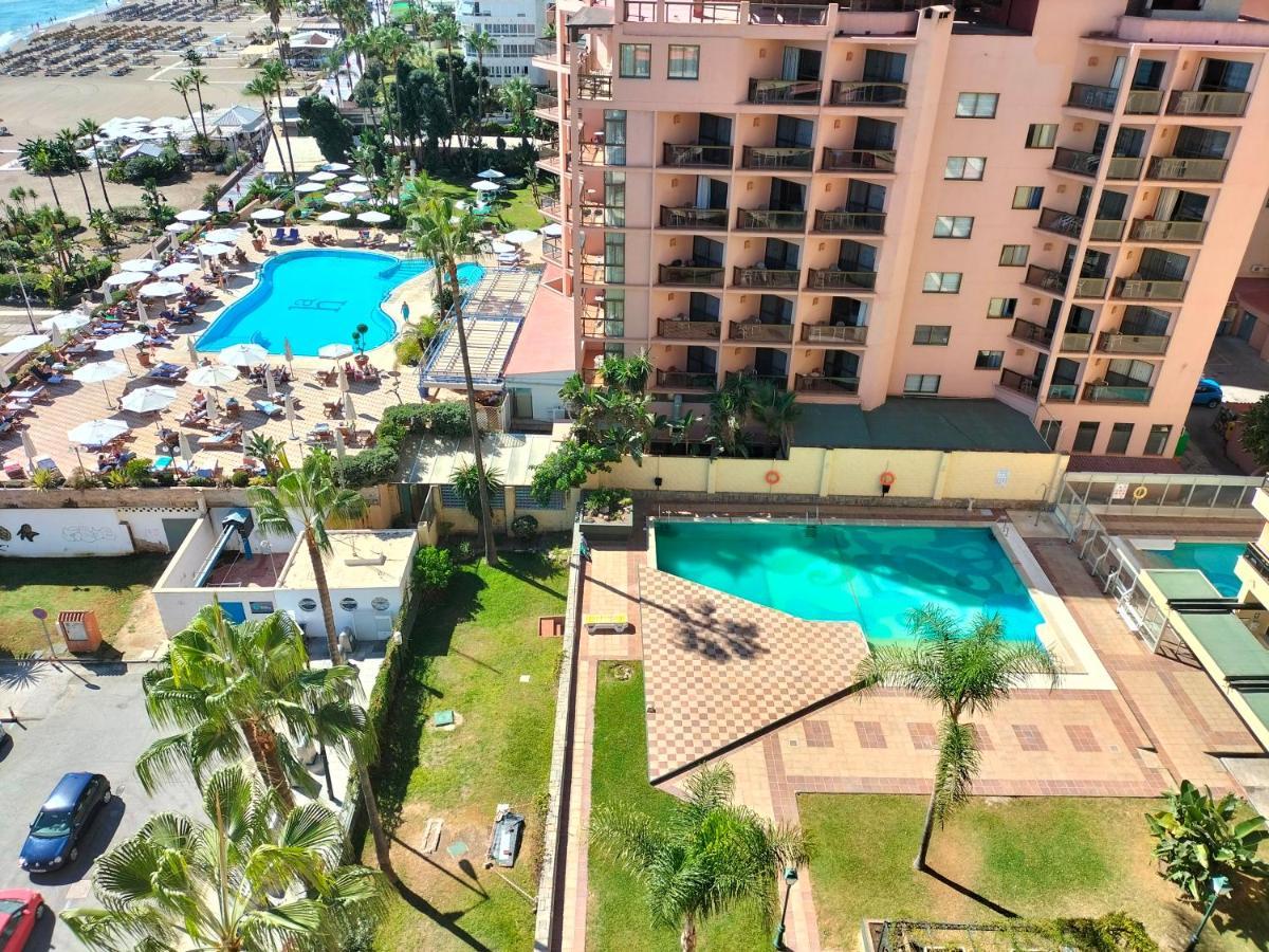 Apartamento 1ª Linea Playa Garaje Piscinas Terraza Torremolinos Exterior foto