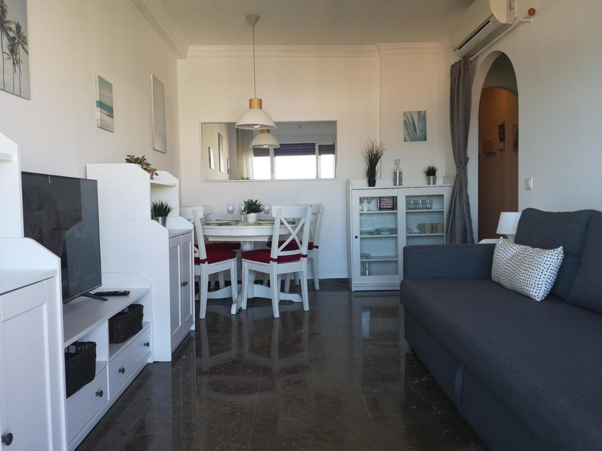 Apartamento 1ª Linea Playa Garaje Piscinas Terraza Torremolinos Exterior foto