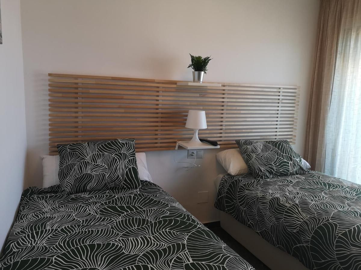 Apartamento 1ª Linea Playa Garaje Piscinas Terraza Torremolinos Exterior foto